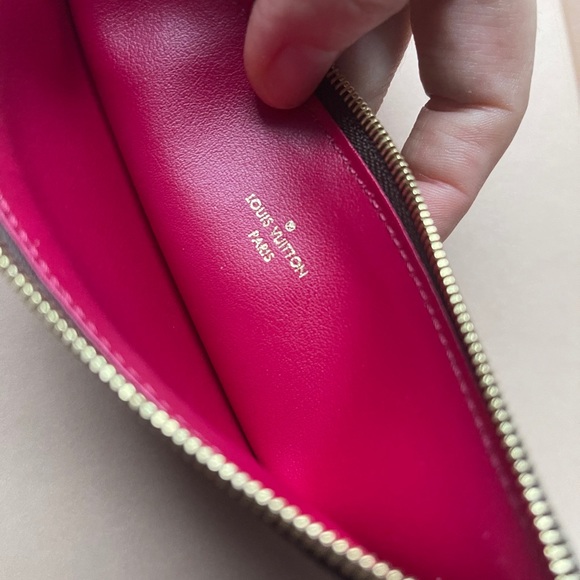 Louis Vuitton Brown and Gold Monogram Wallet - Picture 4 of 5